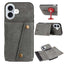 Double Buckle Card Slots PU + TPU Phone Case MyMobile