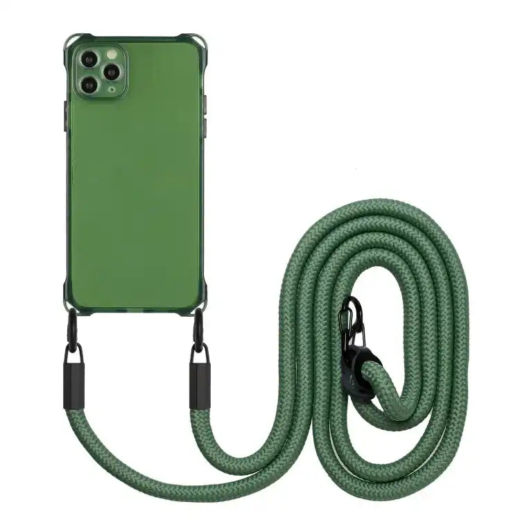 Four-corner Shockproof TPU Phone Case with Lanyard MyMobile