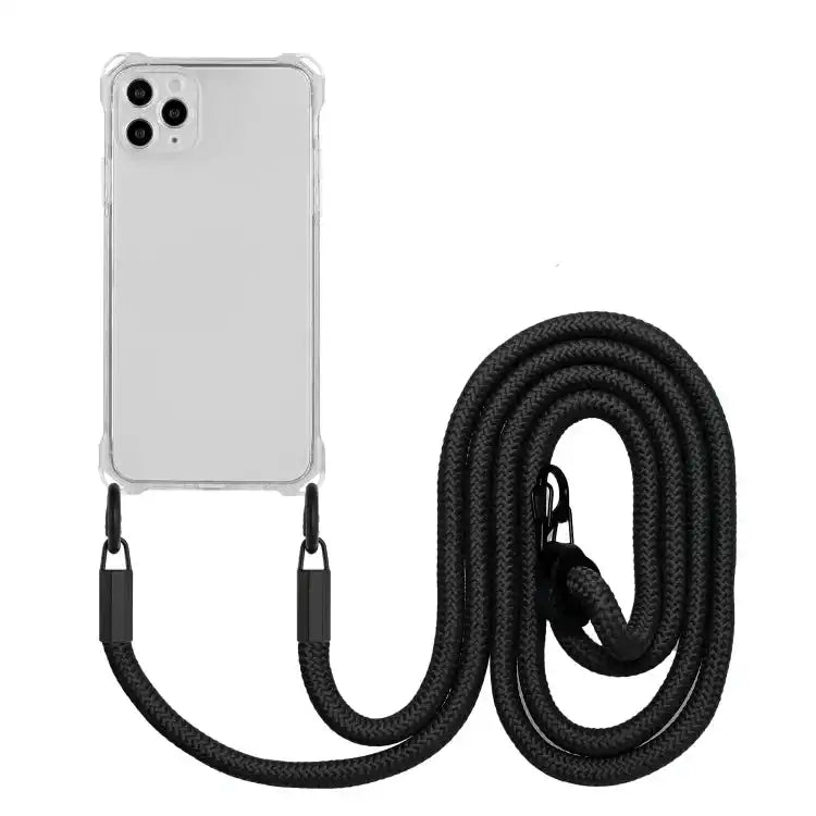 Four-corner Shockproof TPU Phone Case with Lanyard MyMobile