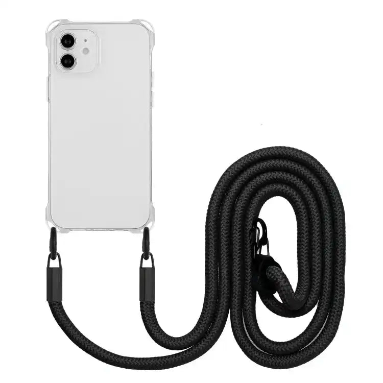 Four-corner Shockproof TPU Phone Case with Lanyard MyMobile