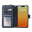 9 Card Slots Zipper Wallet Bag Leather Phone Case