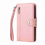 Rivet Buckle 9 Cards Three Fold Leather Phone Case MyMobile