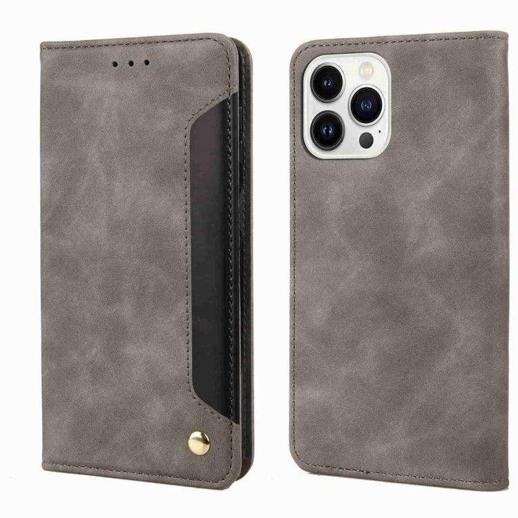 Skin Feel Splicing Leather Phone Case MyMobile