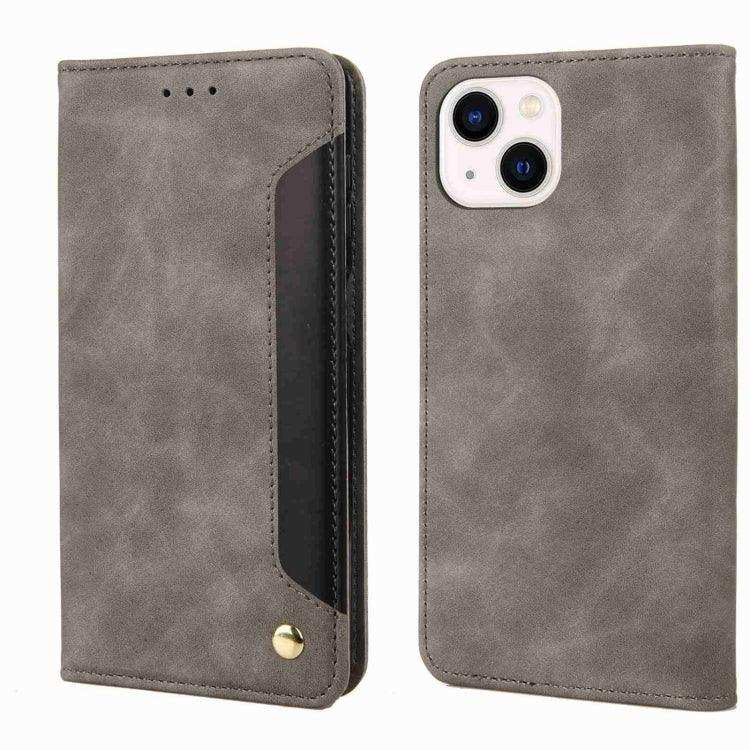 Skin Feel Splicing Leather Phone Case MyMobile
