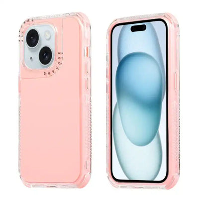 Dreamland 3 in 1 Solid Color Transparent Frame PC + TPU Phone Case MyMobile
