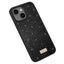 SULADA Glittery PC Hybrid TPU Handmade Leather Phone Case