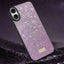SULADA Glittery PC Hybrid TPU Handmade Leather Phone Case
