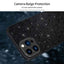 SULADA Glittery PC Hybrid TPU Handmade Leather Phone Case