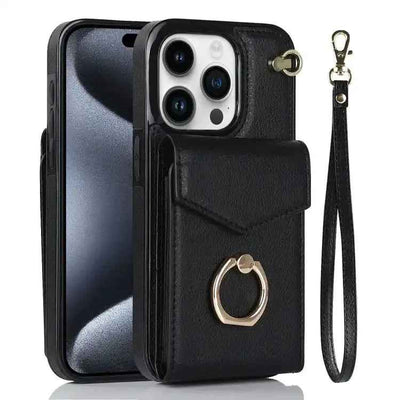 Ring Holder RFID Card Slot Phone Case