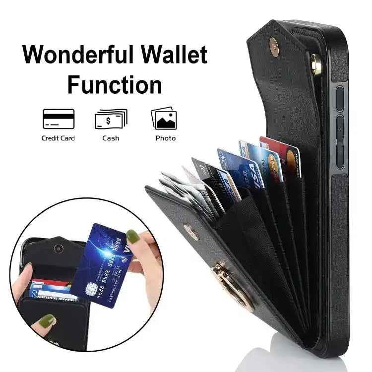 Ring Holder RFID Card Slot Phone Case