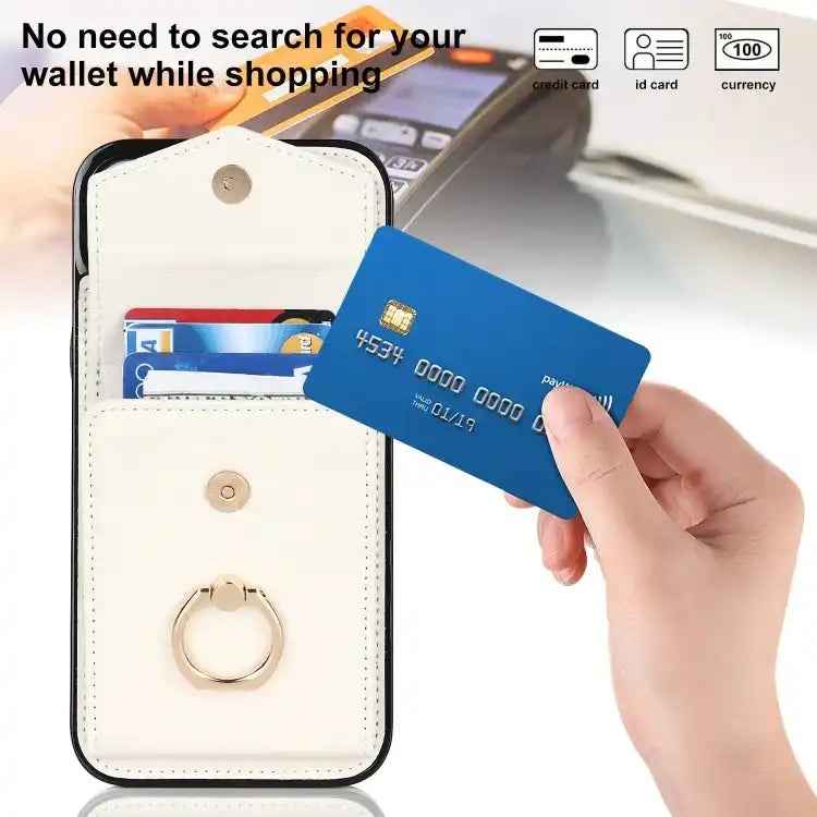 Ring Holder RFID Card Slot Phone Case
