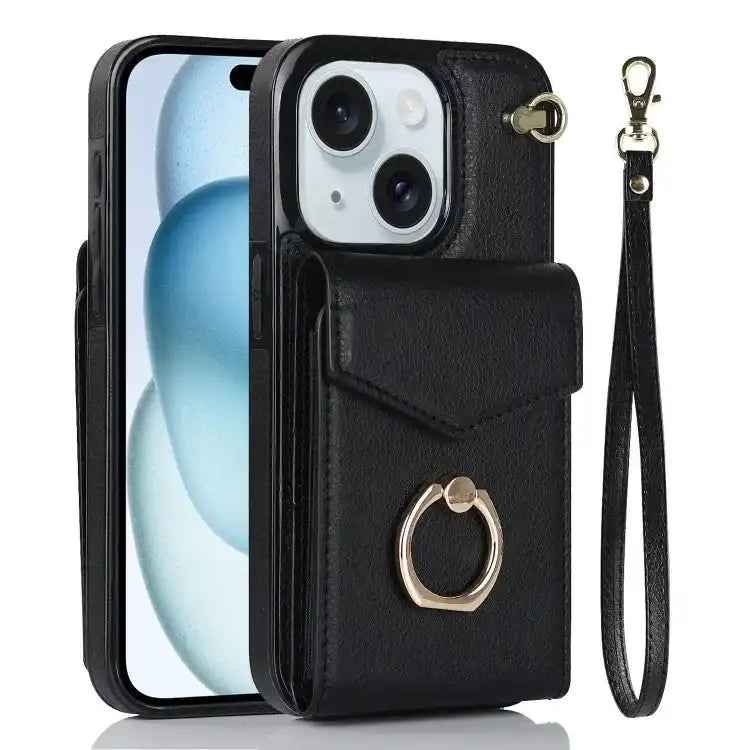 Ring Holder RFID Card Slot Phone Case
