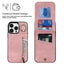 Retro Ring and Zipper RFID Card Slot Phone Case