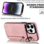 Retro Ring and Zipper RFID Card Slot Phone Case