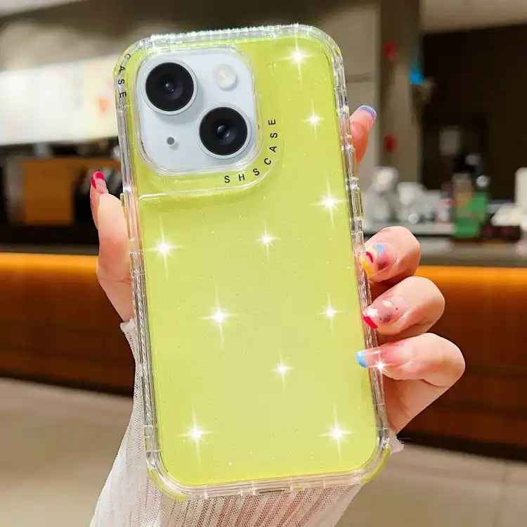 Glitter Powder 3-in-1 TPU + PC Phone Case
