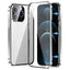 Magnetic Double-buckle HD Tempered Glass Phone Case