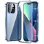 Magnetic Double-buckle HD Tempered Glass Phone Case