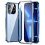 Magnetic Double-buckle HD Tempered Glass Phone Case
