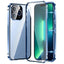 Magnetic Double-buckle HD Tempered Glass Phone Case