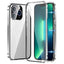 Magnetic Double-buckle HD Tempered Glass Phone Case