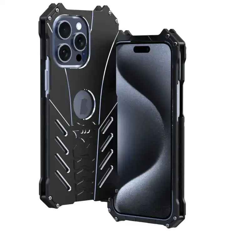 R-JUST Batman Hollow Metal Phone Protective Case