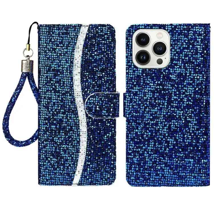 Glitter Powder Filp Leather Phone Case