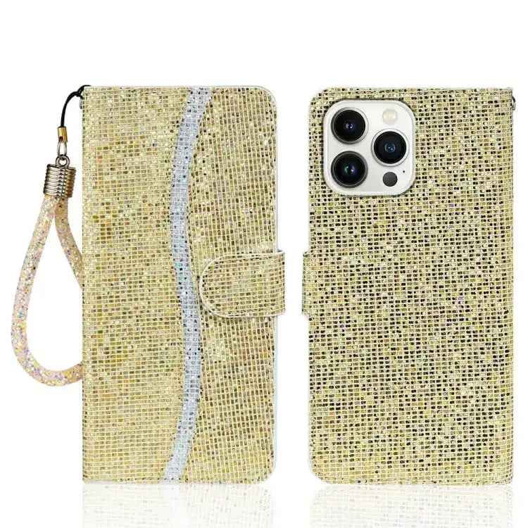 Glitter Powder Filp Leather Phone Case