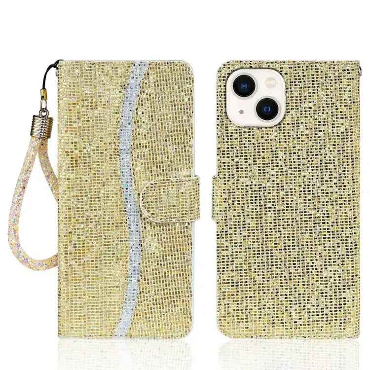 Glitter Powder Filp Leather Phone Case