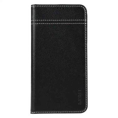 GEBEI Top-grain Horizontal Flip Leather Phone Case
