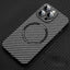 MagSafe Magnetic PC Carbon Fiber Phone Case with Lens Film