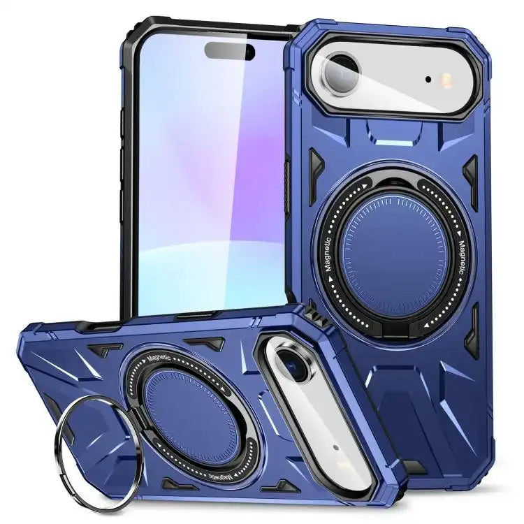MagSafe Magnetic Shockproof Phone Case with Ring Holder