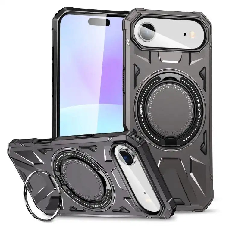 MagSafe Magnetic Shockproof Phone Case with Ring Holder