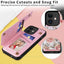 Printed Double Buckle RFID Anti-theft Phone Case