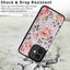 Printed Double Buckle RFID Anti-theft Phone Case