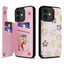 Printed Double Buckle RFID Anti-theft Phone Case