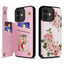 Printed Double Buckle RFID Anti-theft Phone Case
