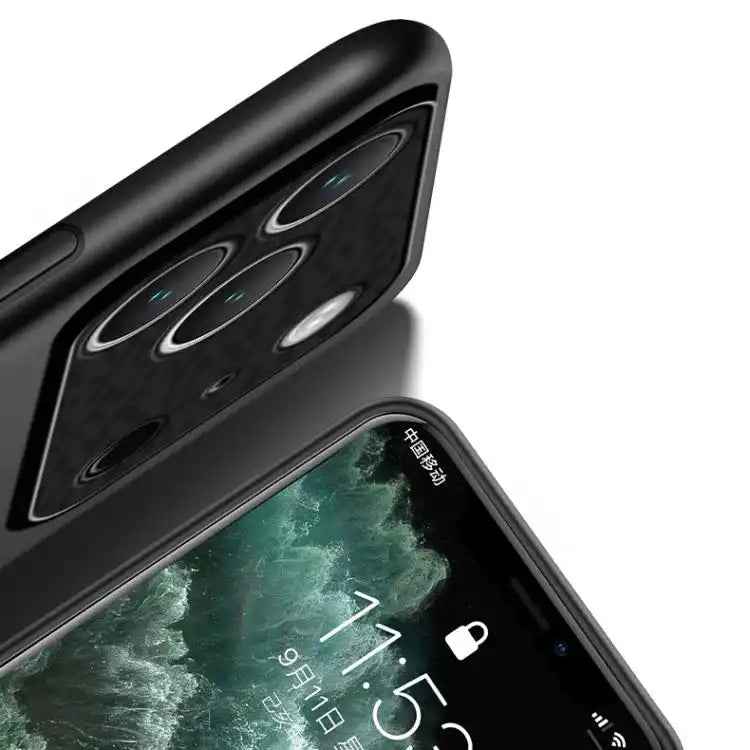 Classic Tilt Strip Grain Magnetic Shockproof PC + TPU Phone Case