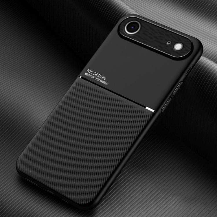 Classic Tilt Strip Grain Magnetic Shockproof PC + TPU Phone Case