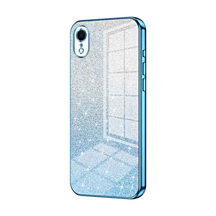 Gradient Glitter Powder Electroplated Phone Case