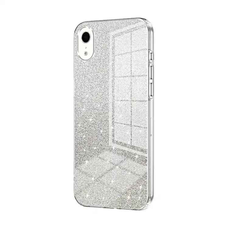 Gradient Glitter Powder Electroplated Phone Case