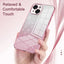 Gradient Glitter Powder Electroplated Phone Case