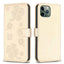Four-leaf Embossed Leather Phone Case