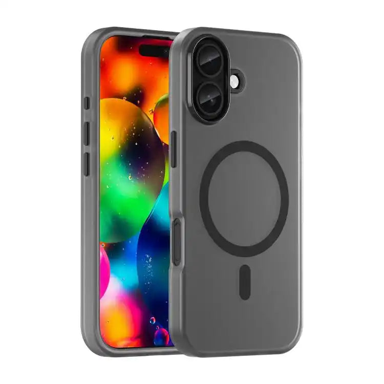 MagSafe Frosted Translucent TPU + PC Full Coverage Phone Case