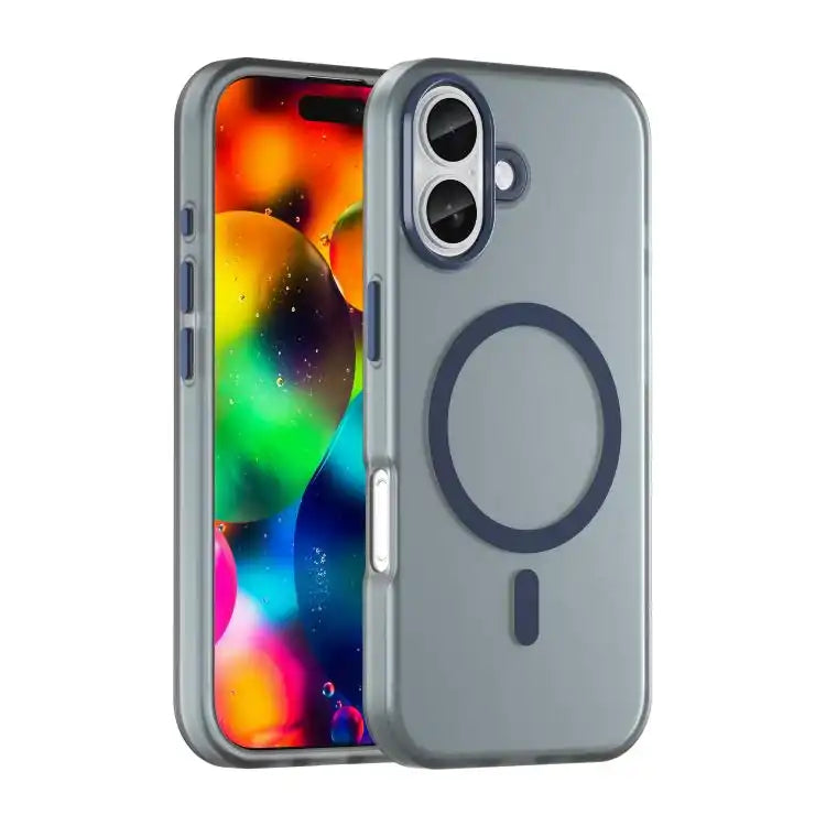 MagSafe Frosted Translucent TPU + PC Full Coverage Phone Case