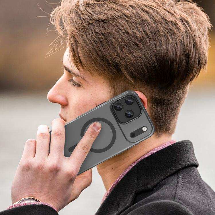 MagSafe Frosted Translucent TPU + PC Full Coverage Phone Case