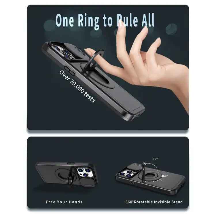 Camshield MagSafe Ring Holder Armor Phone Case