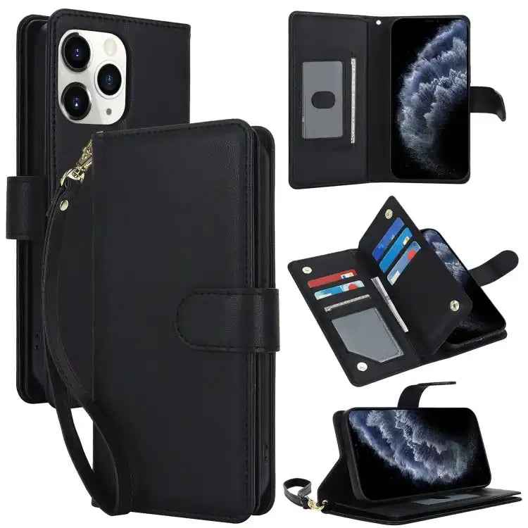 Multi-Card Wallet RFID Leather Phone Case