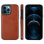 Litchi Leather Skin Card Slots Phone Case