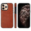 Litchi Leather Skin Card Slots Phone Case