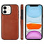 Litchi Leather Skin Card Slots Phone Case